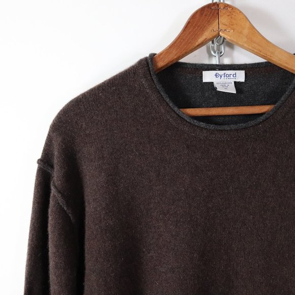 SOLD byford london pure cashmere sweater XL - Picture 3 of 4